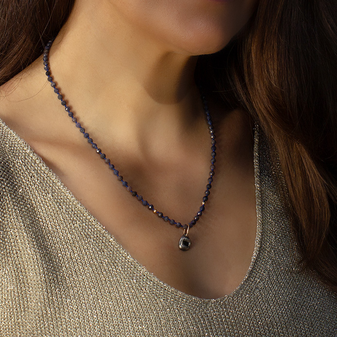Eclipse Sapphire Necklace - Image 2