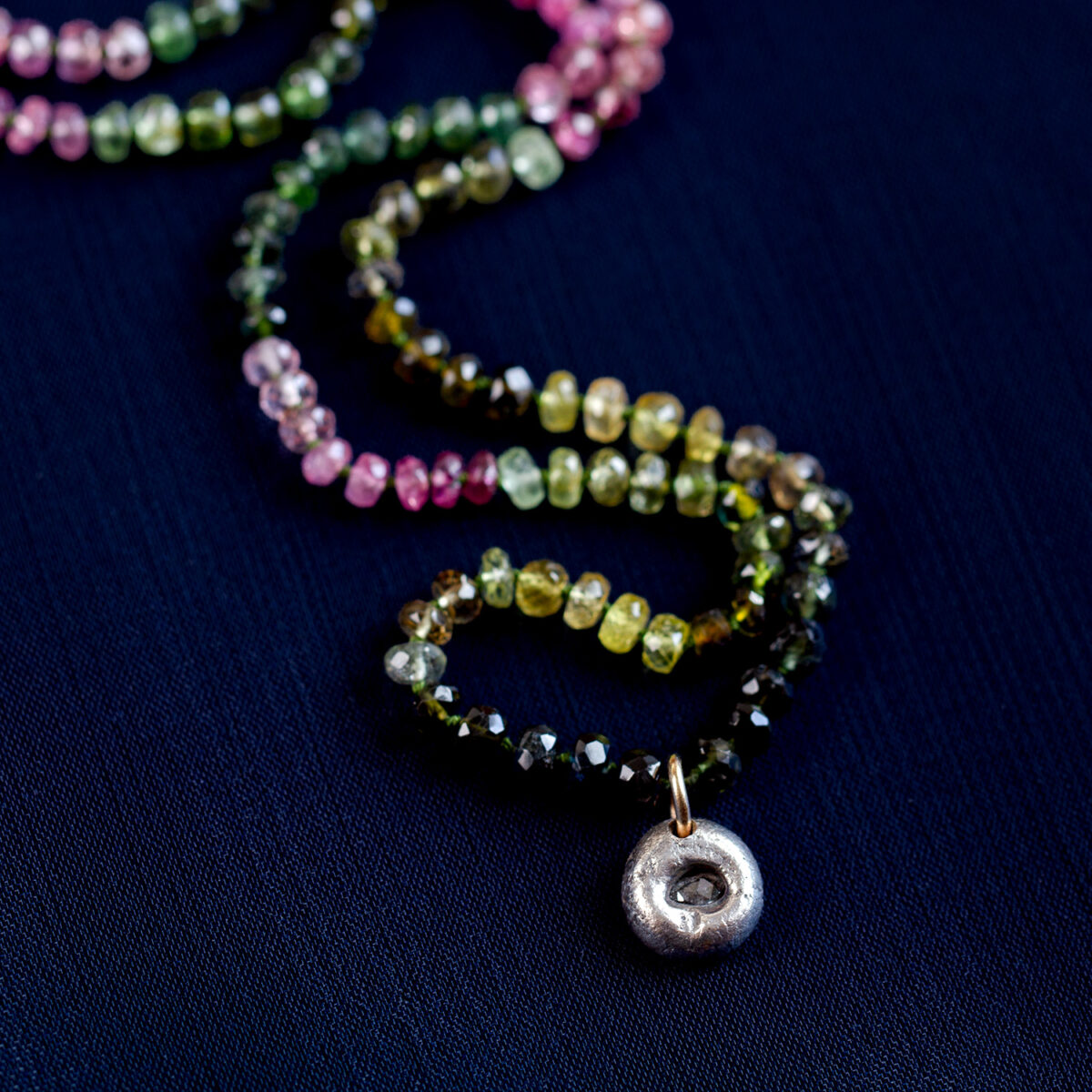 Into the Wild Tourmaline Salt and Pepper Diamond