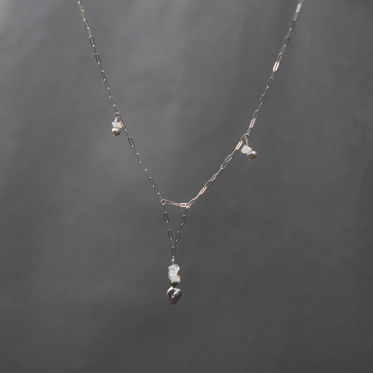 Moon Whisper - Moonstone and Pearl