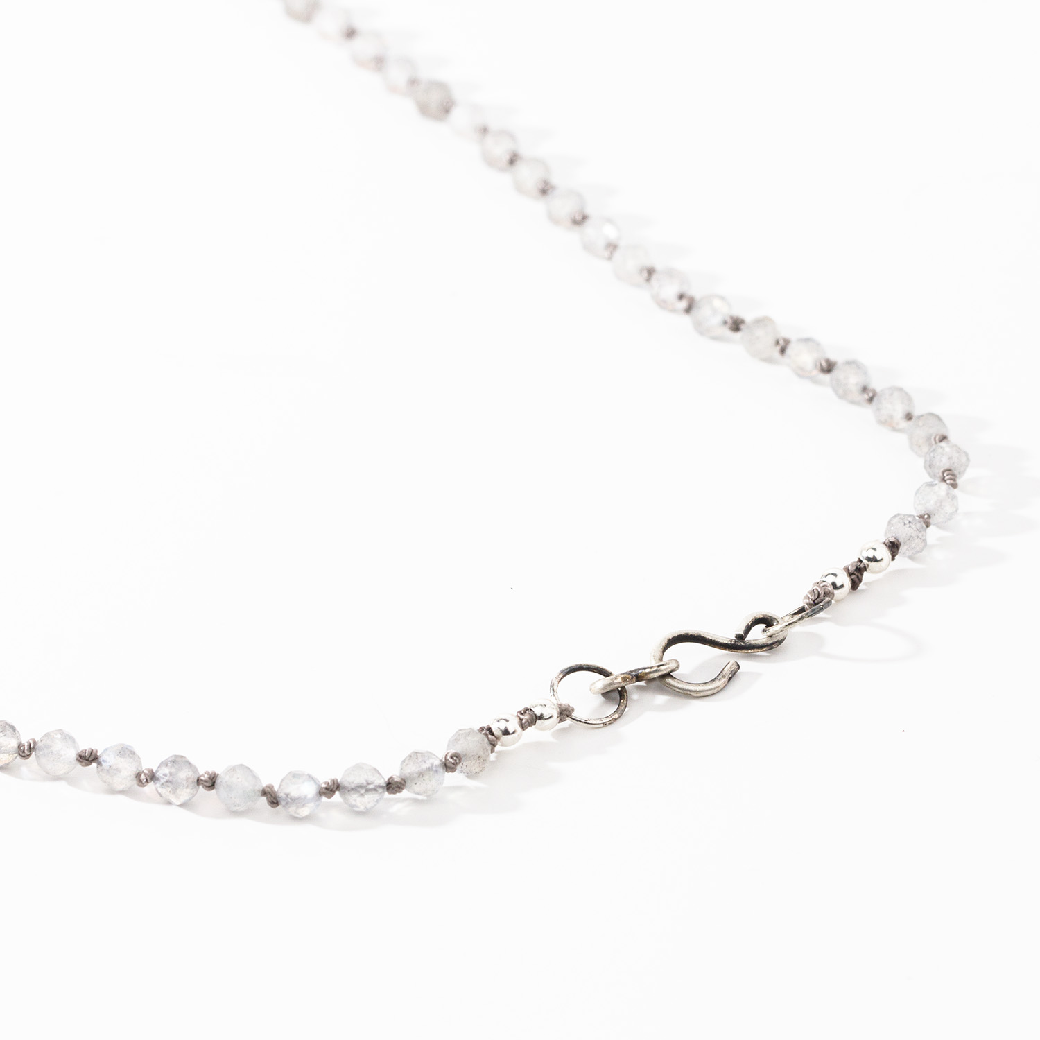 Trace – Labradorite Silk Necklace - Image 2