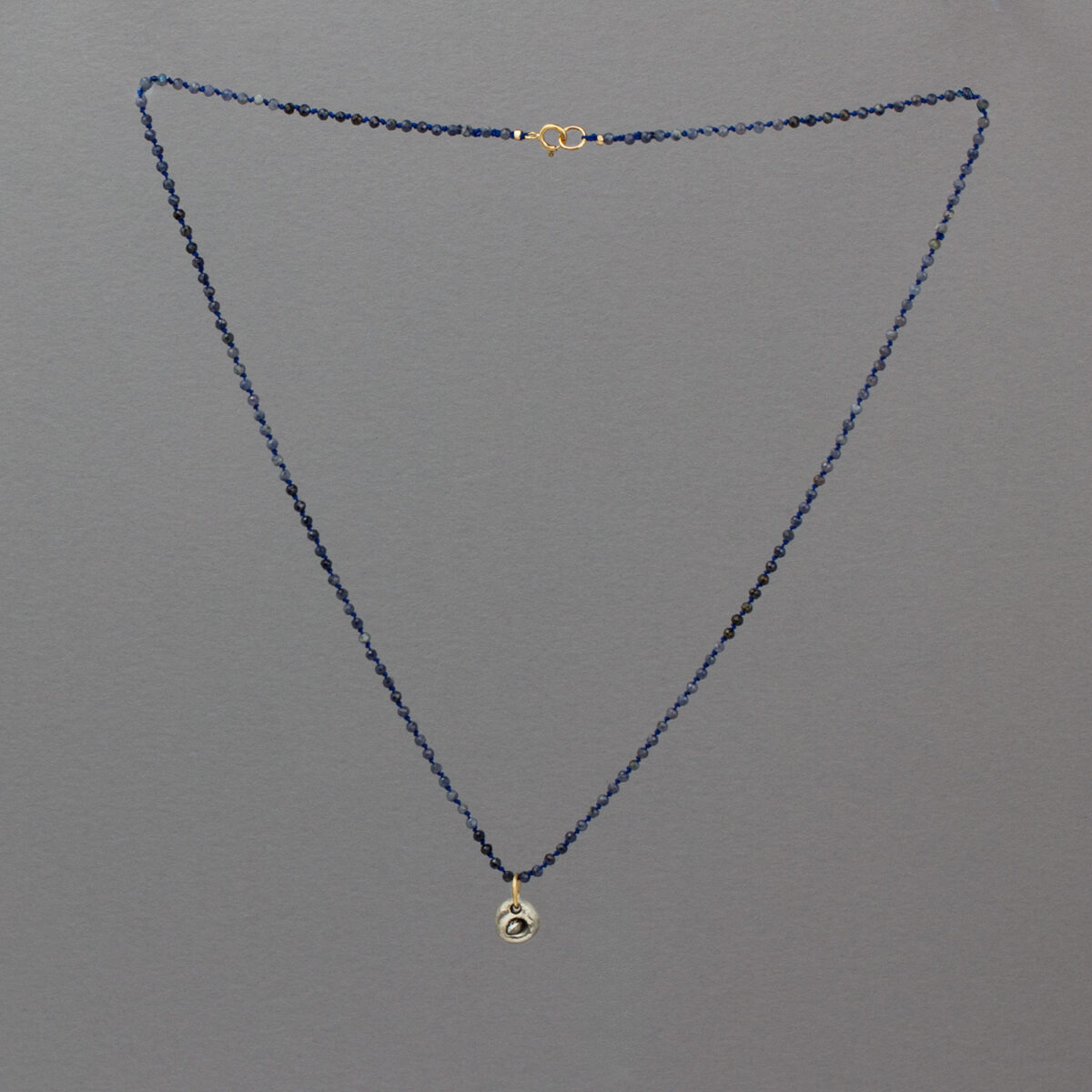 Blue Sapphire Signature Silk Necklace