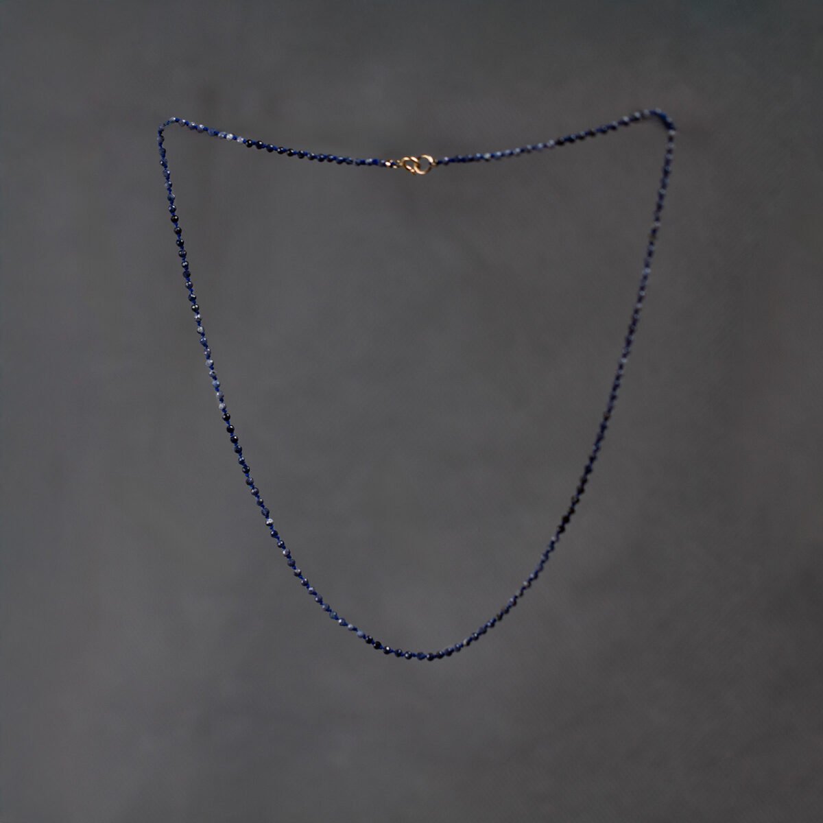 Blue Sapphire Signature Silk Necklace