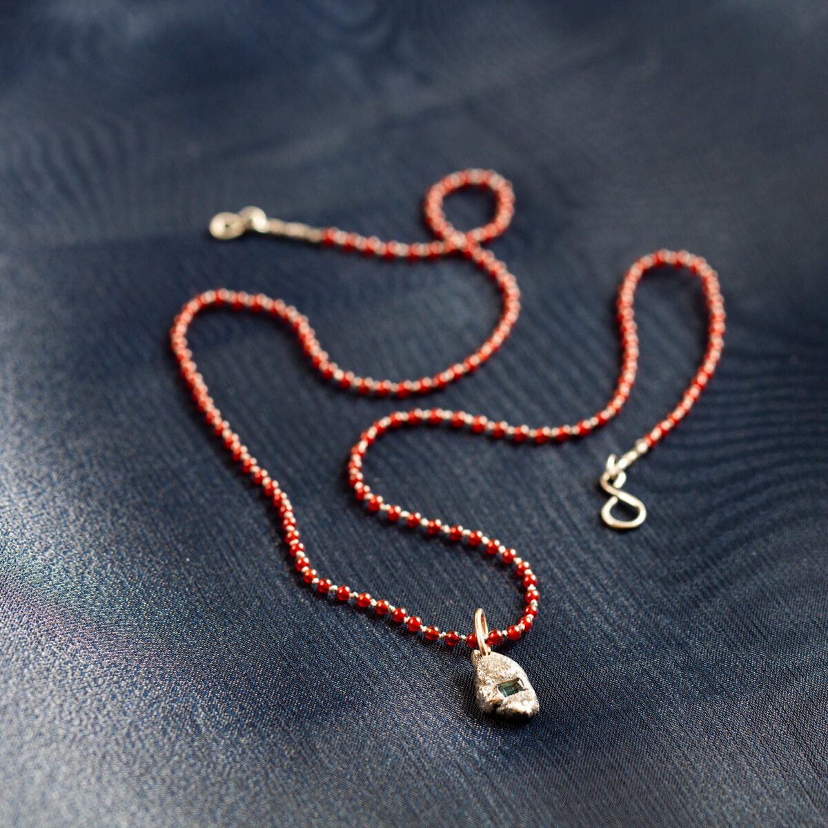 Ember – Red Carnelian With Pendant