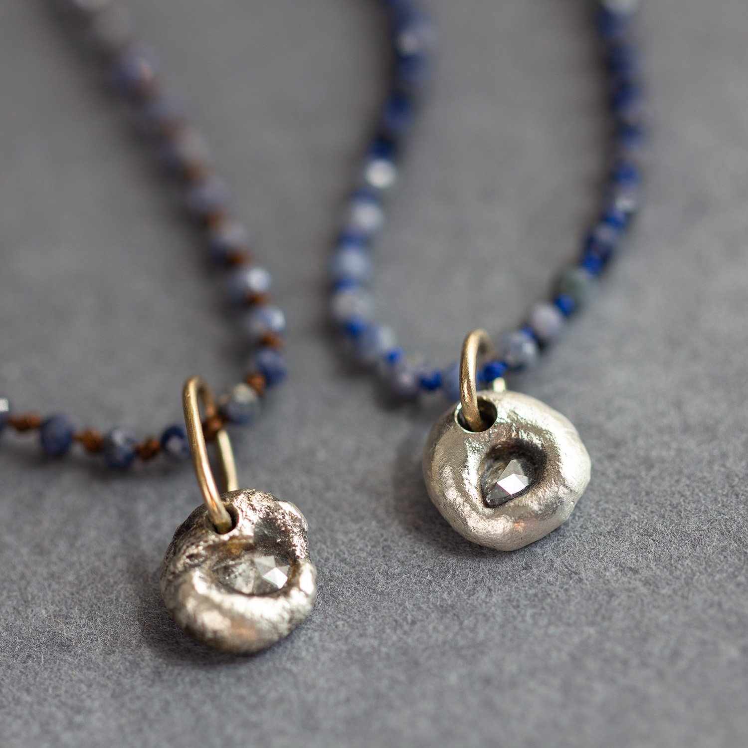 Sign – Blue Sapphire Silk Necklace - Image 5