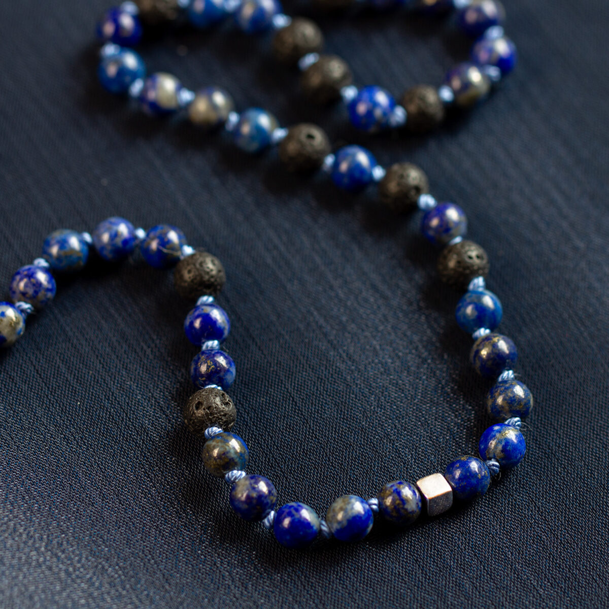 Resolve – Lapis, Lava & Silver Cube