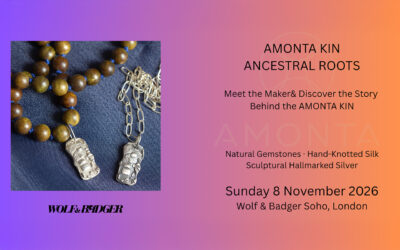 Meet the Maker at Wolf & Badger, 8 November.